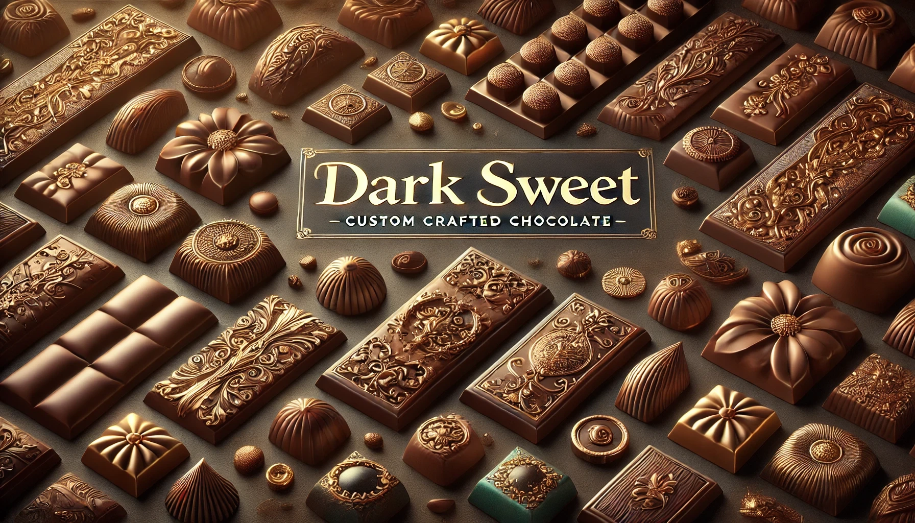 DALL·E-2025-02-15-11.15.33-A-luxurious-banner-for-Dark-Sweet-custom-chocolate-brand.-The-background-is-deep-chocolate-brown-with-gold-accents.-The-banner-features-elegant-han